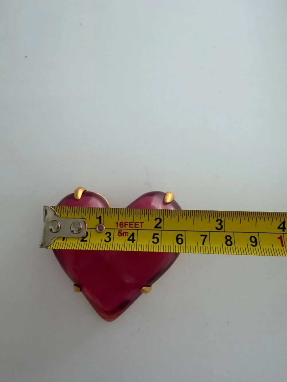 GIVENCHY Haute Couture Vintage Lucite Brooch Pin